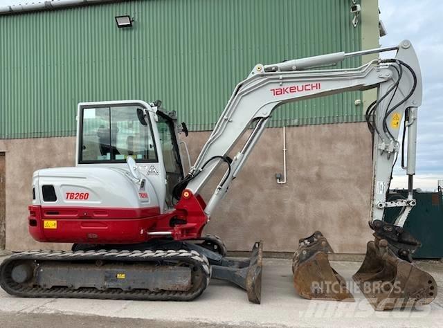 Takeuchi TB 260 Minigraafmachines < 7t