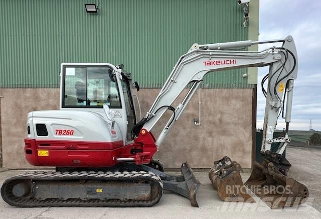 Takeuchi TB 260 Minigraafmachines < 7t