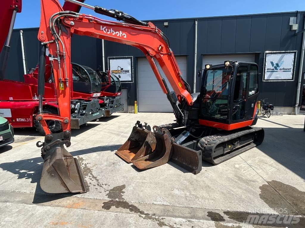 Kubota KX 080-4 Midigraafmachines 7t - 12t