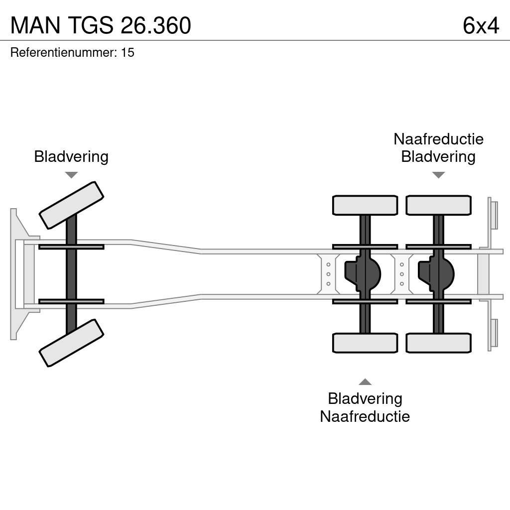 MAN TGS 26.360 Kipper