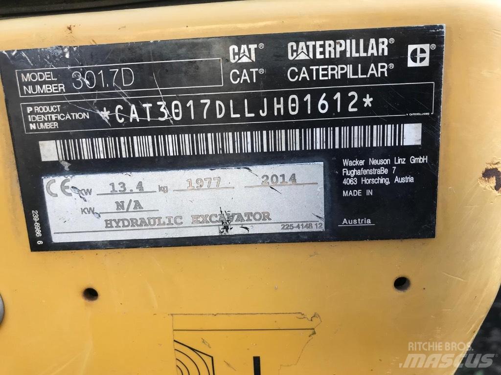 CAT 301.7 D Minigraafmachines < 7t