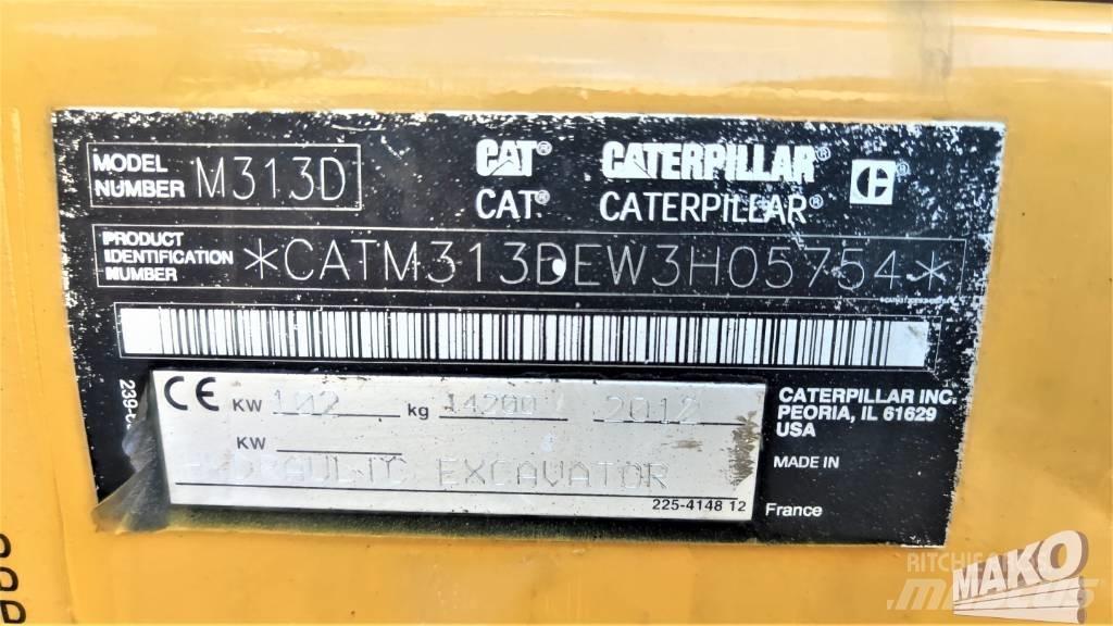 CAT M 313 D Wielgraafmachines