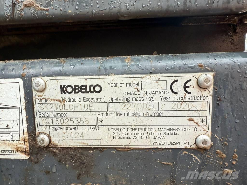 Kobelco SK 210 LC-10 Rupsgraafmachines