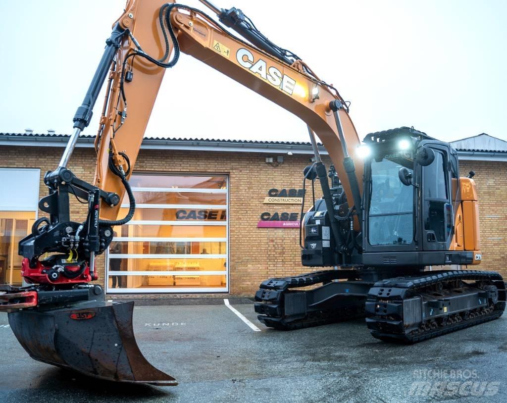 CASE CX 145 Rupsgraafmachines