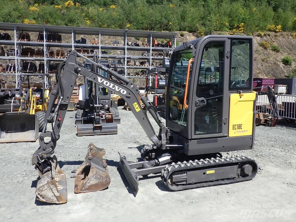 Volvo EC 18 E Minigraafmachines < 7t
