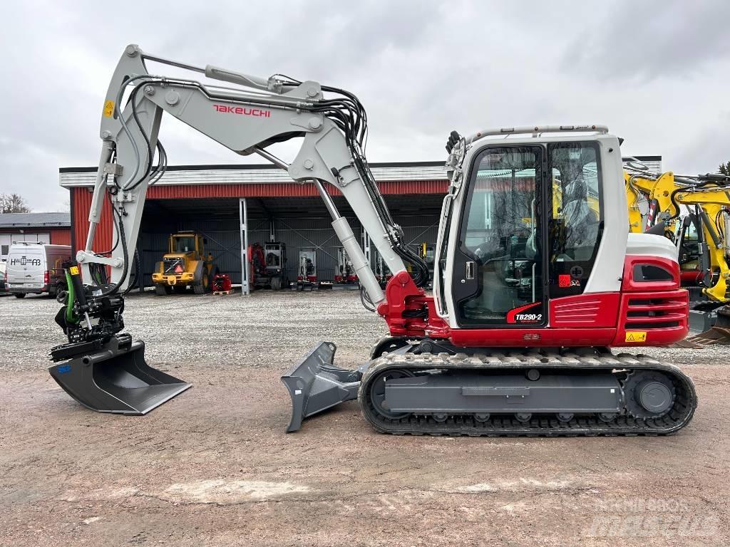 Takeuchi TB290 Midigraafmachines 7t - 12t