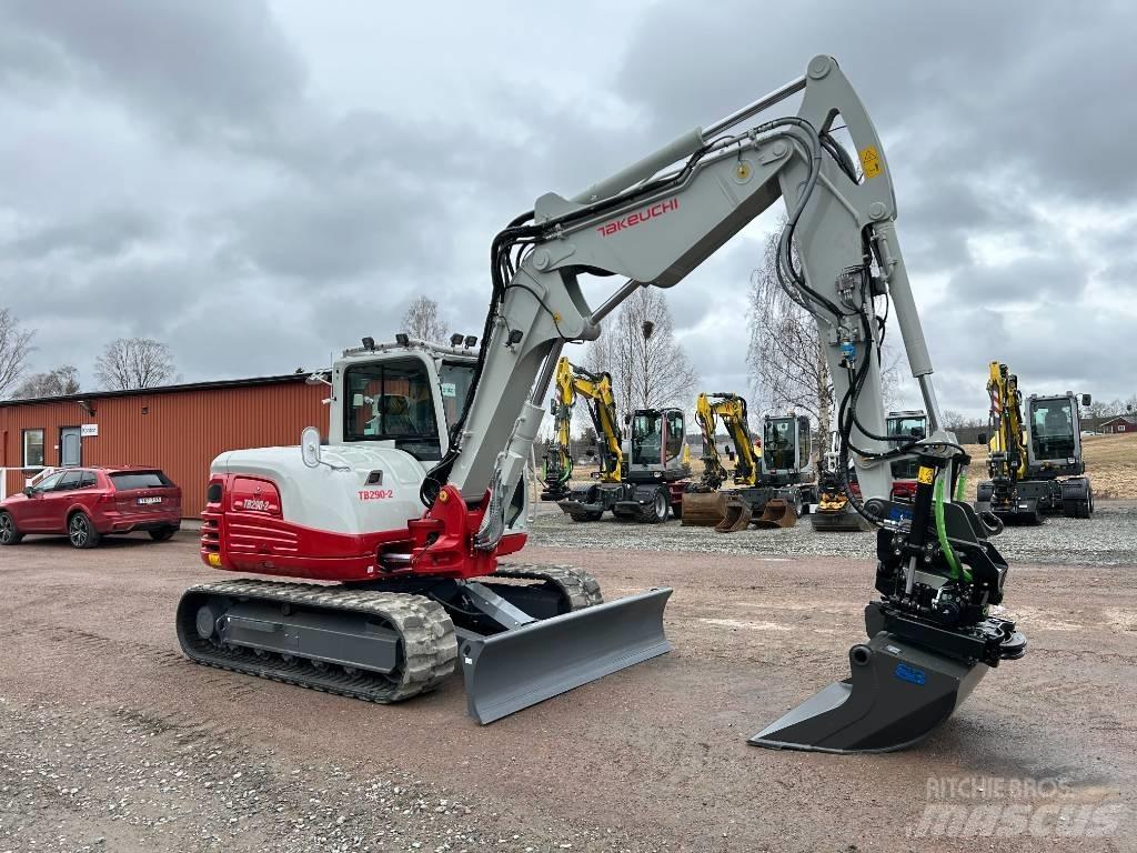 Takeuchi TB290 Midigraafmachines 7t - 12t
