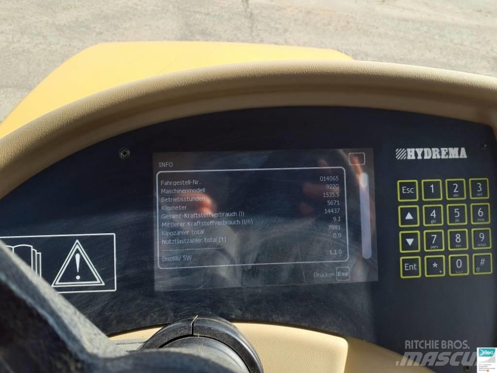 Hydrema 922G Knik dumptrucks