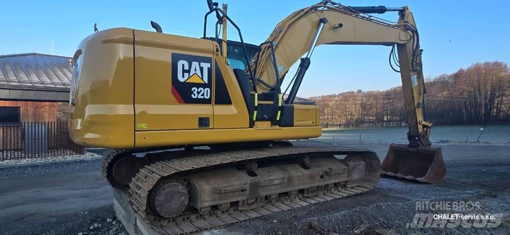 CAT 320 Rupsgraafmachines