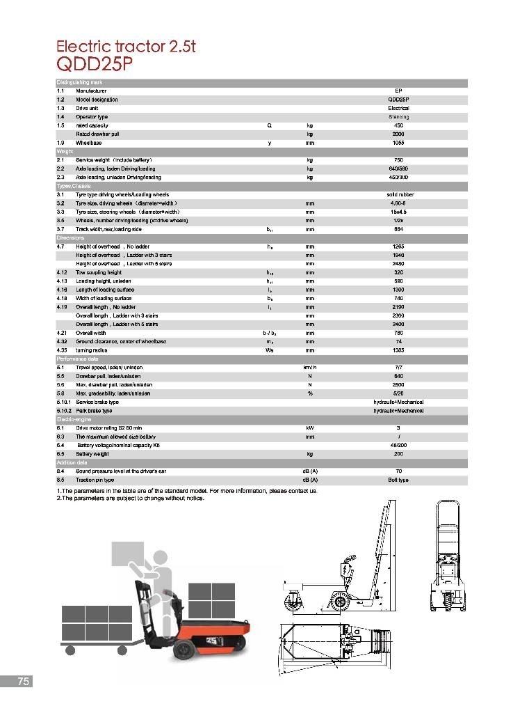 EP QDD25P Electro trekker