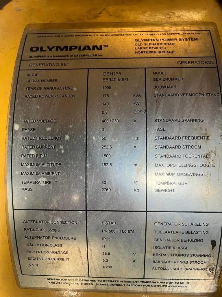 Olympian GEH 175 Diesel generatoren