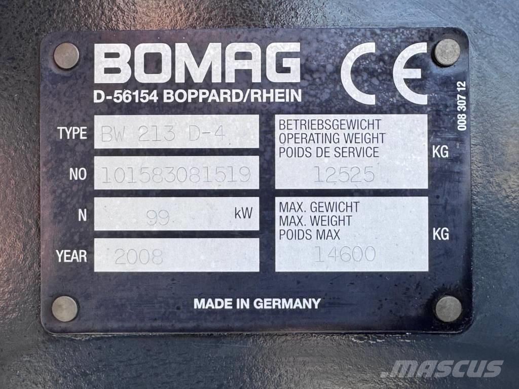 Bomag BW 213 D-4 Trilrolwalsen