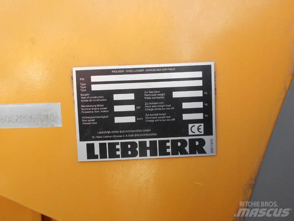 Liebherr L 580 Wielladers