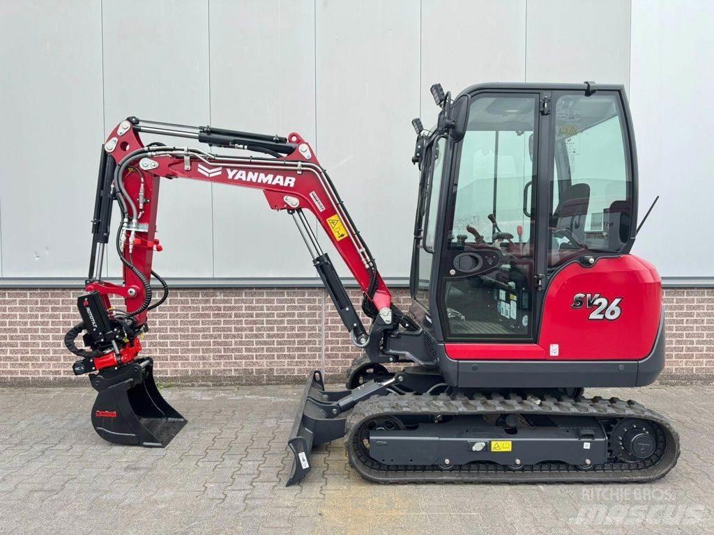 Yanmar SV26 Minigraafmachines < 7t