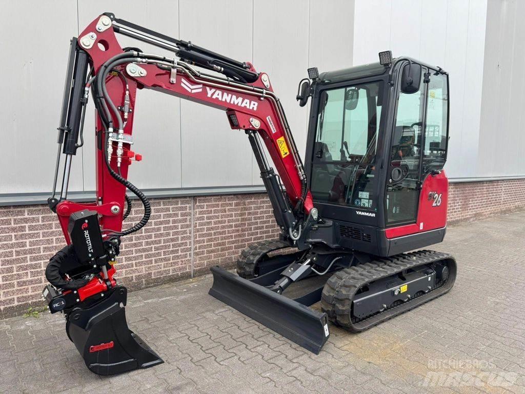 Yanmar SV26 Minigraafmachines < 7t