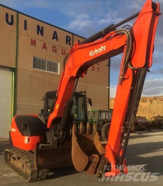 Kubota KX 080-4 Midigraafmachines 7t - 12t