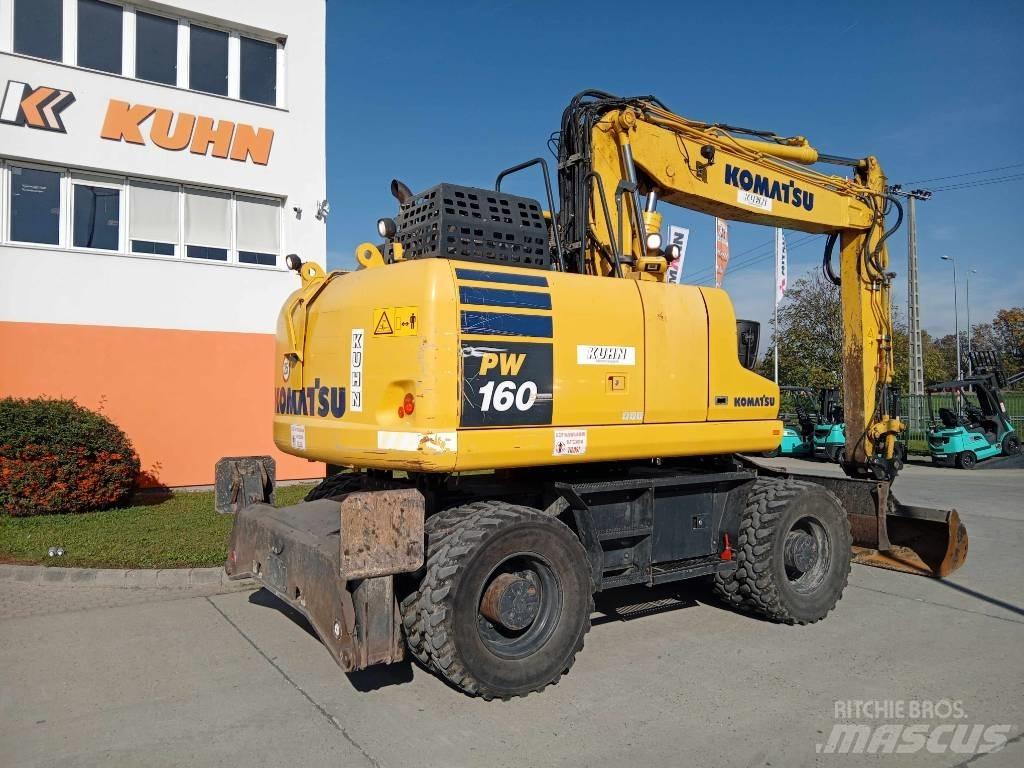 Komatsu PW 160-11 Wielgraafmachines