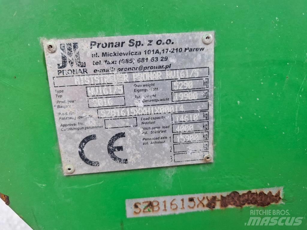 Pronar NV 161/5 Mestverspreider