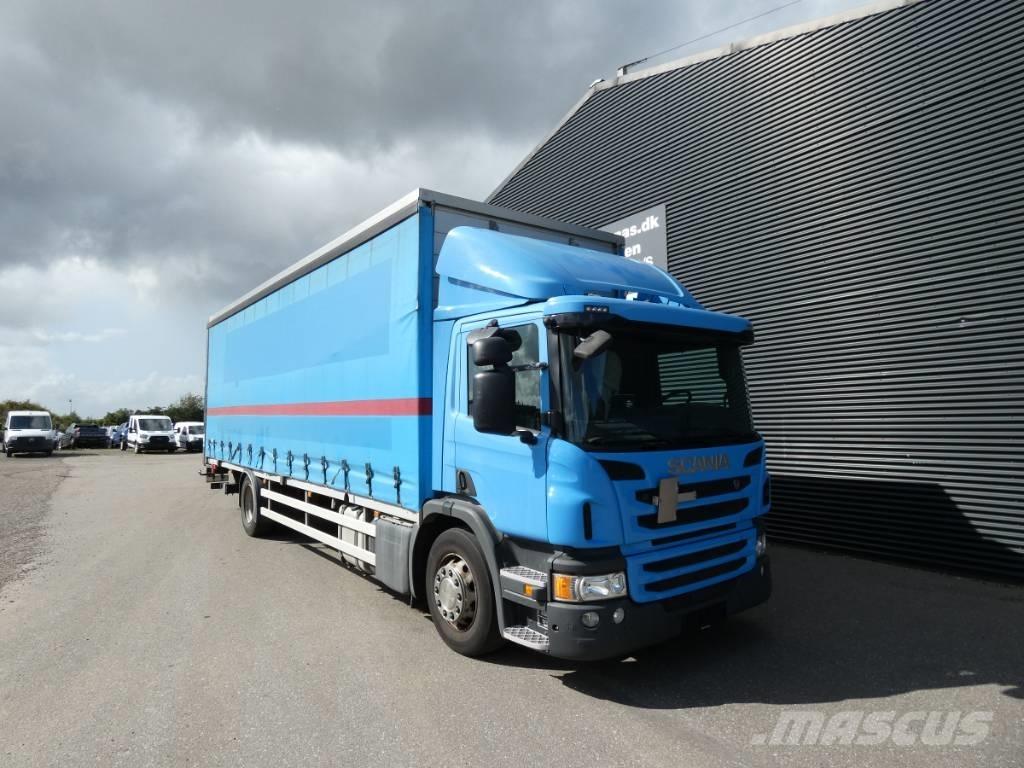 Scania P 250 Schuifzeilopbouw