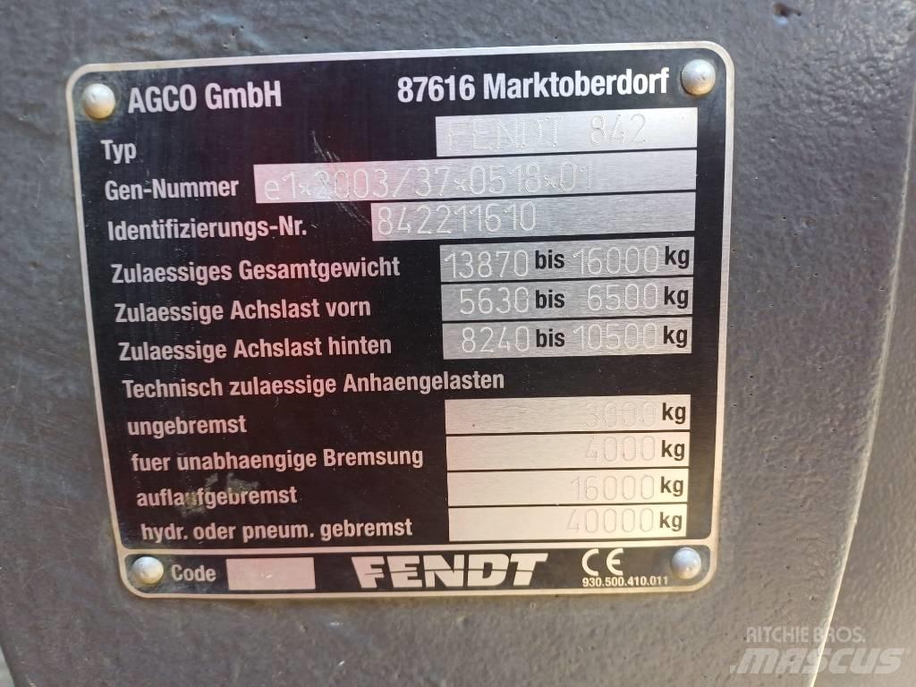 Fendt 828 S4 Tractoren