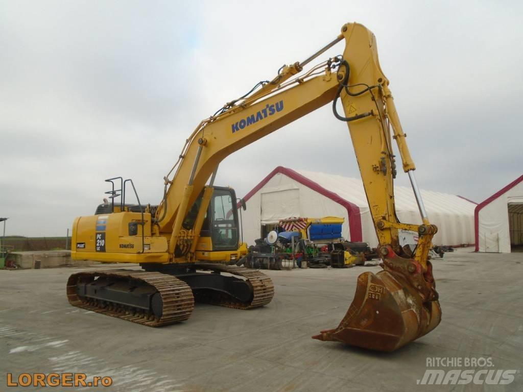 Komatsu PC210LC-10 Rupsgraafmachines