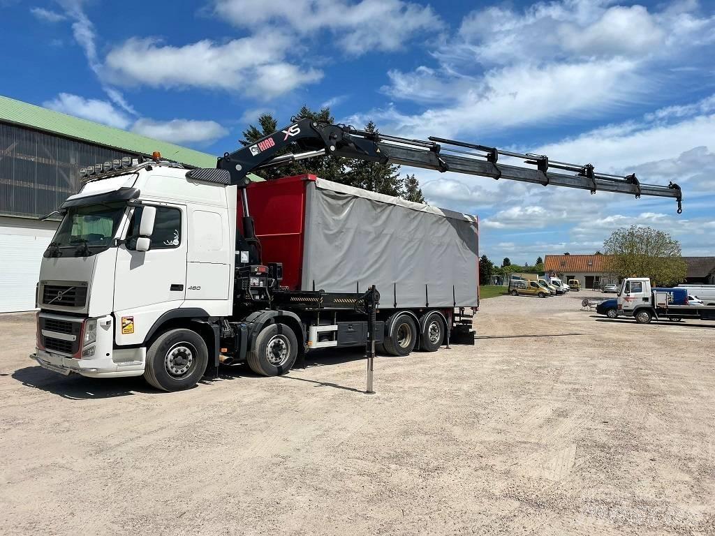 Volvo FH 460 Hout snipper oplegger