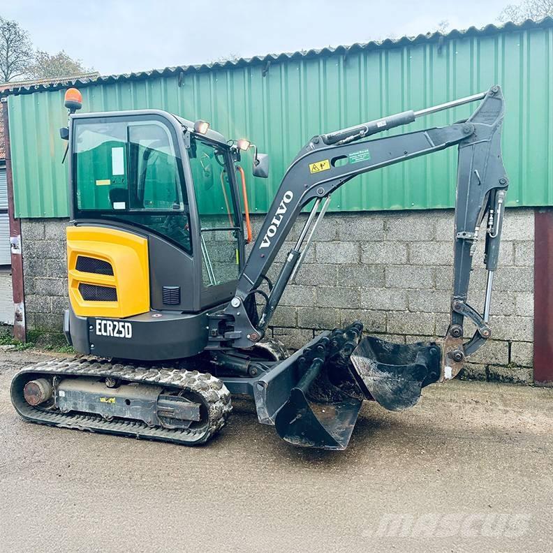 Volvo ECR25D Minigraafmachines < 7t