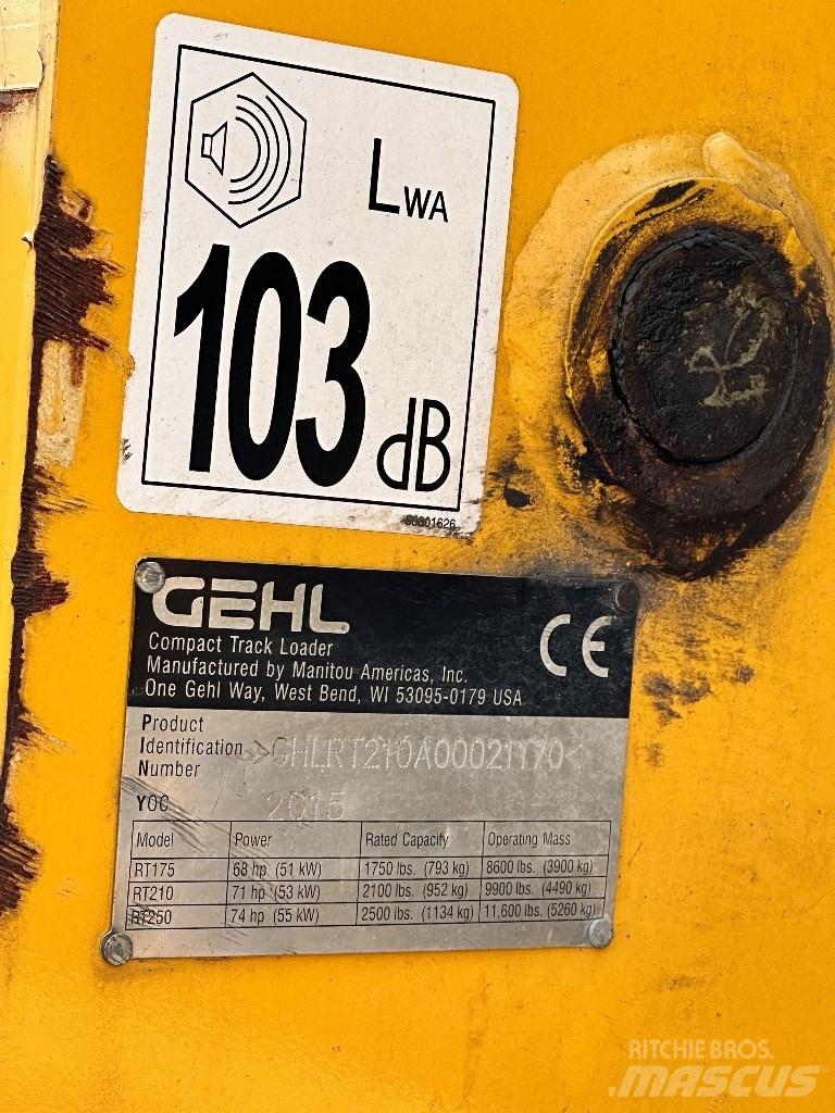 Gehl RT 210 Schrankladers