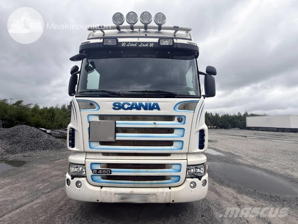 Scania R 480 LB Bakwagens met gesloten opbouw