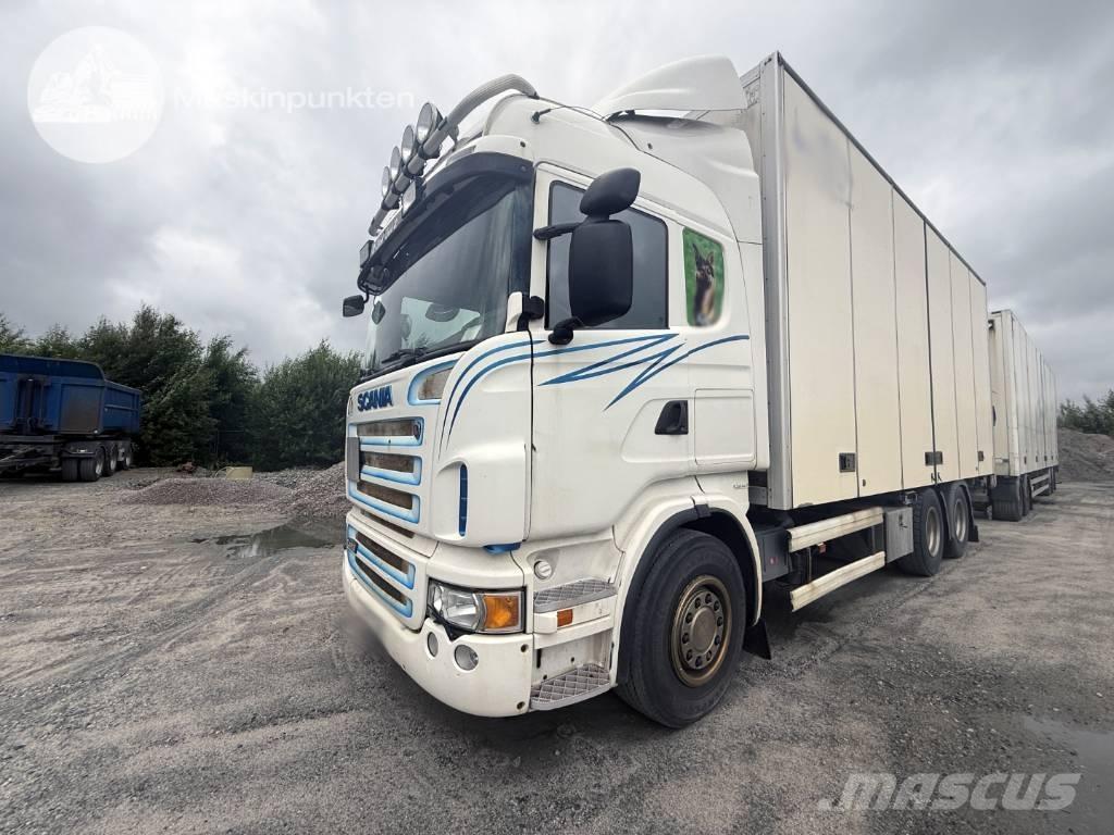 Scania R 480 LB Bakwagens met gesloten opbouw