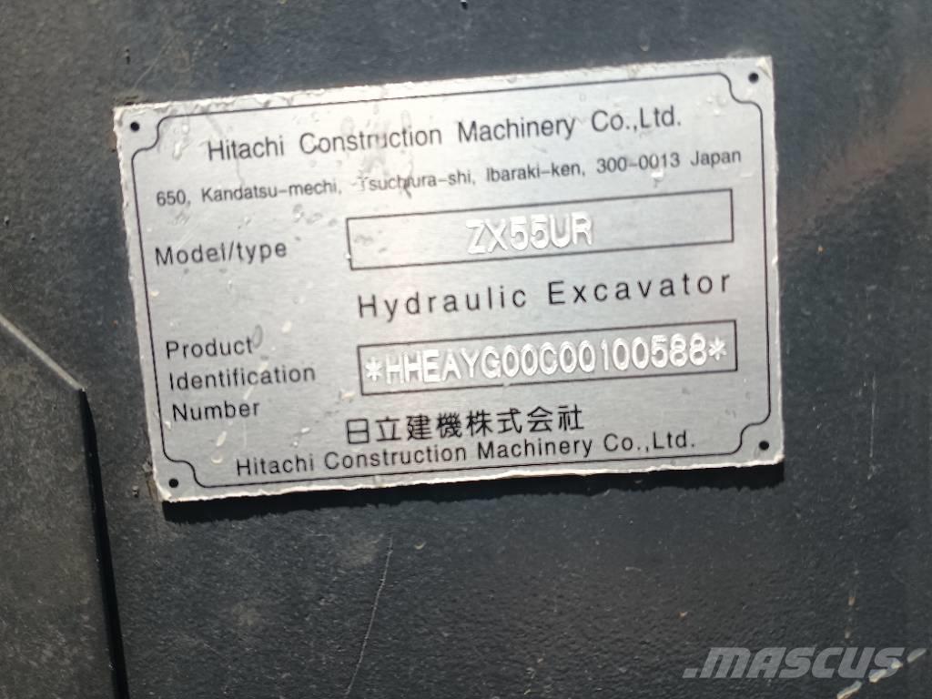 Hitachi 55 Minigraafmachines < 7t