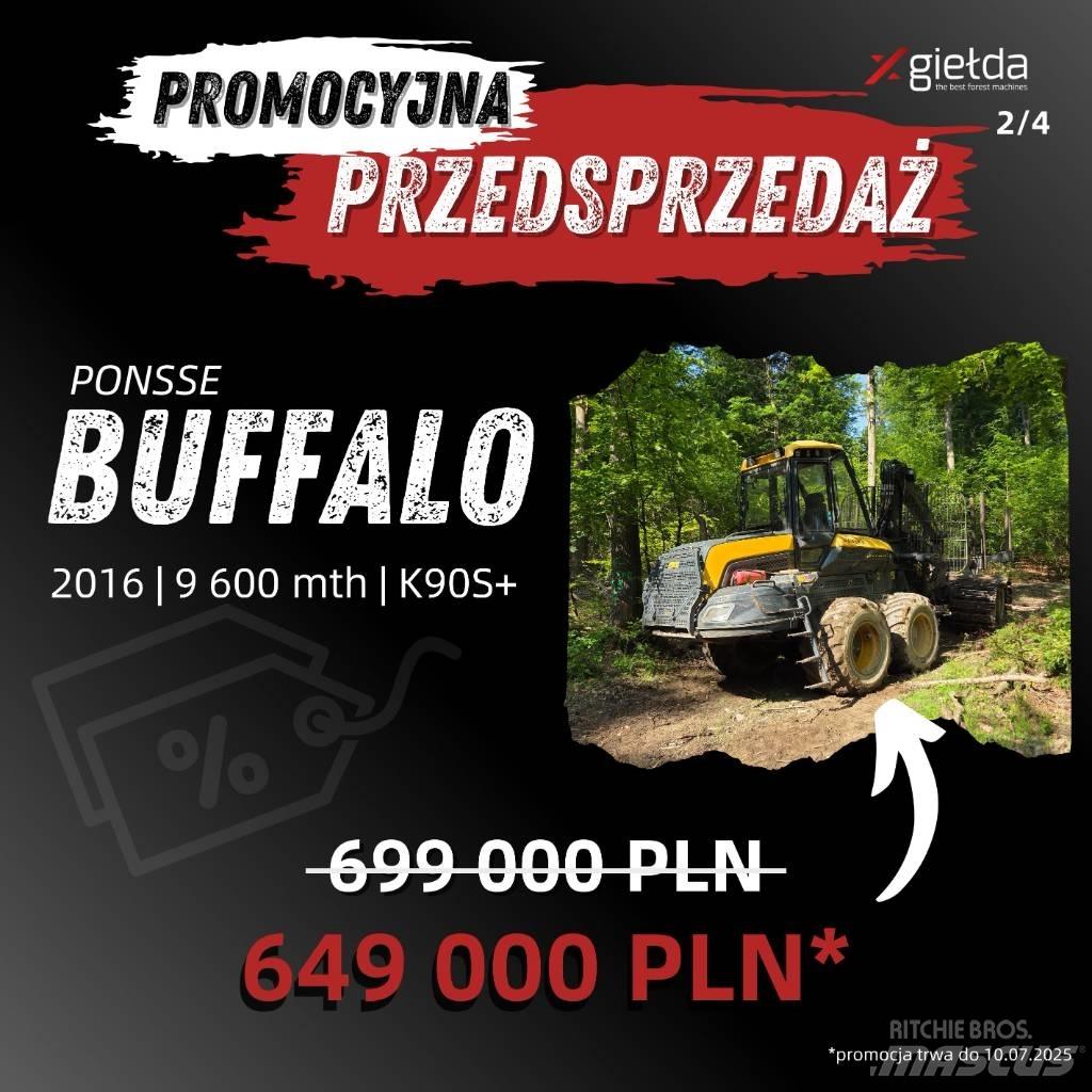 Ponsse Buffalo Forwarders