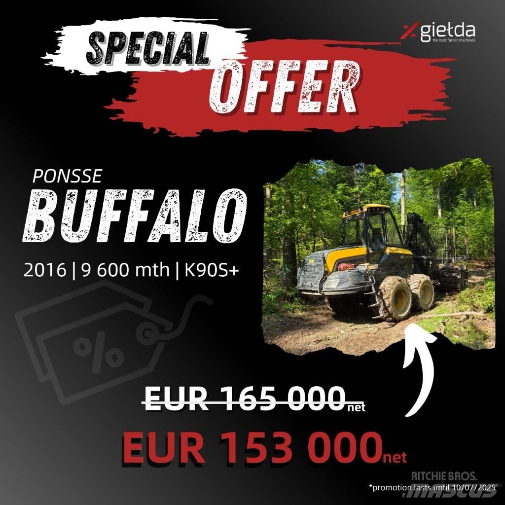 Ponsse Buffalo Forwarders