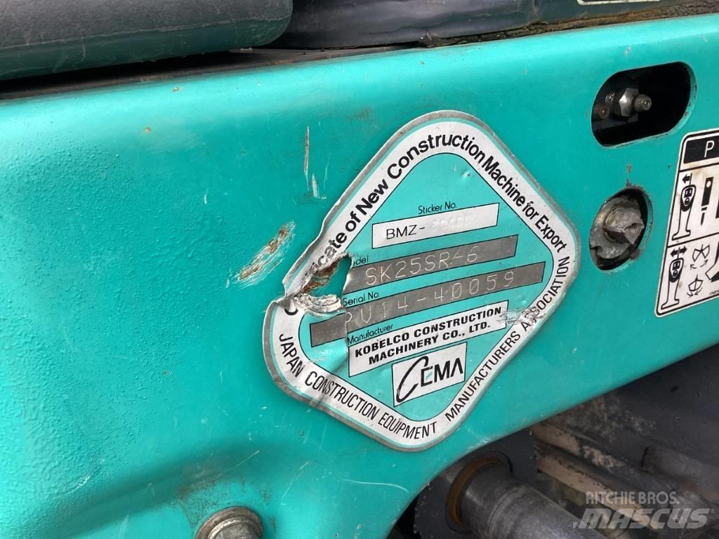 Kobelco SK25SR-6 Minigraafmachines < 7t