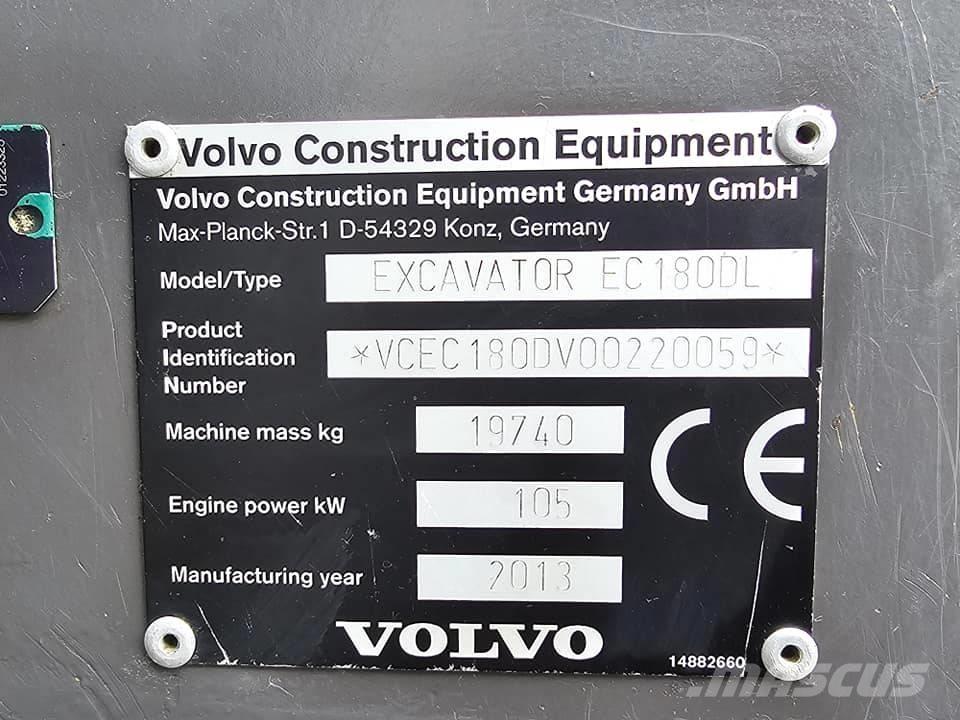 Volvo EC 180 C L Rupsgraafmachines