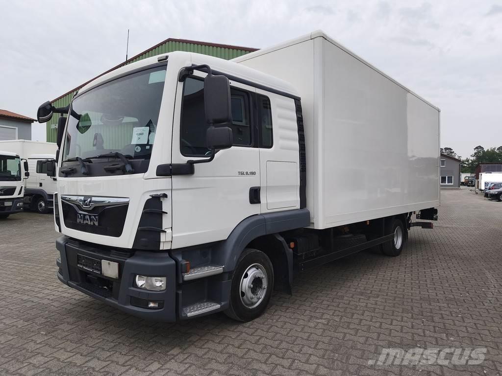 MAN TGL 8.190 Bakwagens met gesloten opbouw