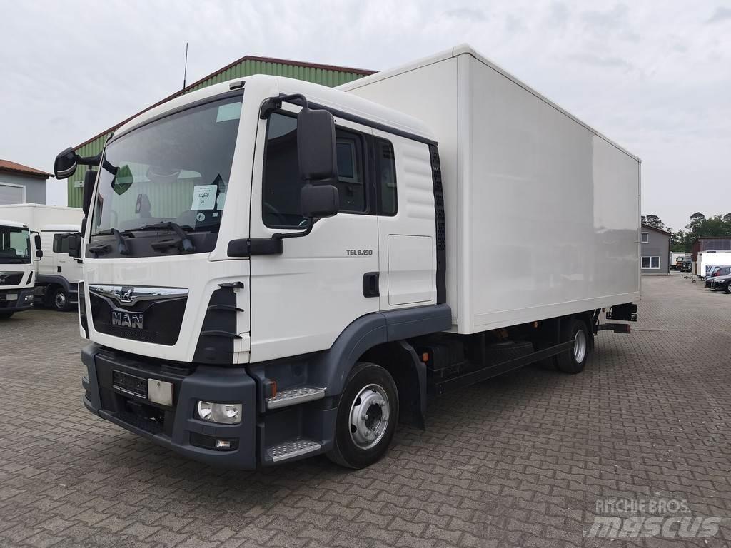 MAN TGL 8.190 Bakwagens met gesloten opbouw