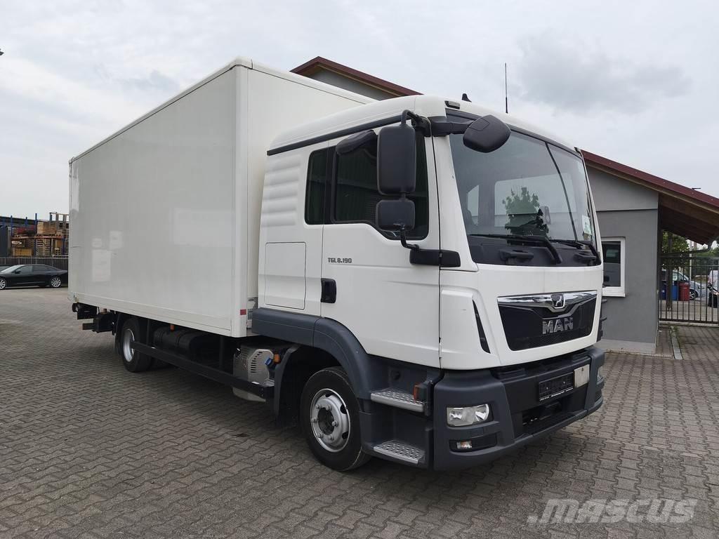 MAN TGL 8.190 Bakwagens met gesloten opbouw