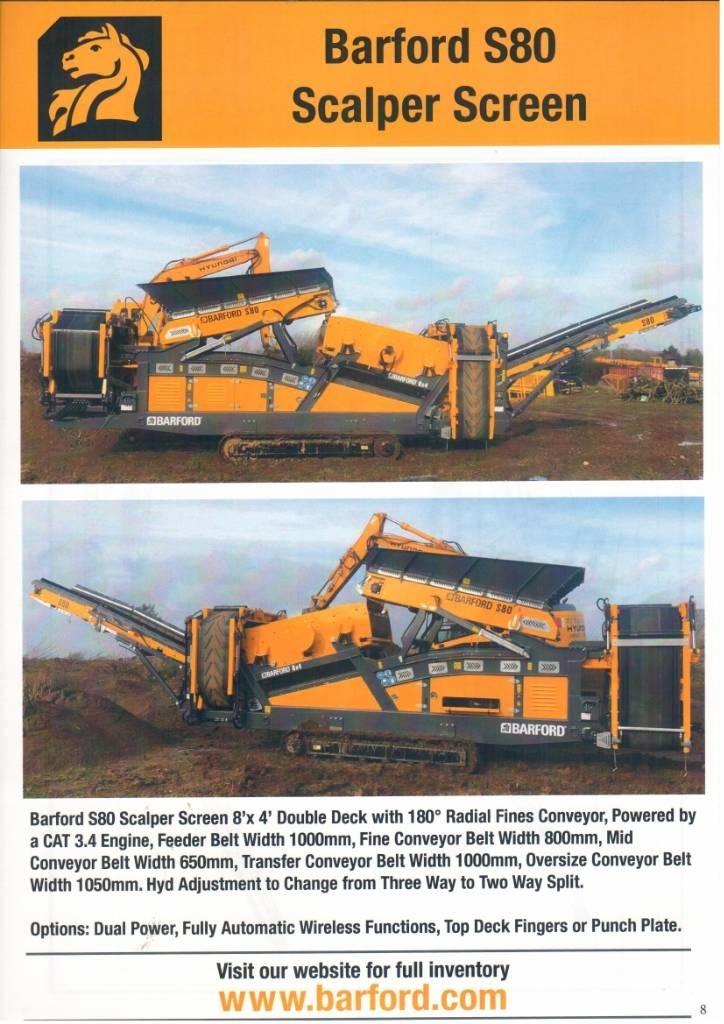 Barford S80 Zeefinstallatie
