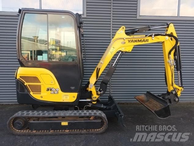 Yanmar sv22 Minigraafmachines < 7t