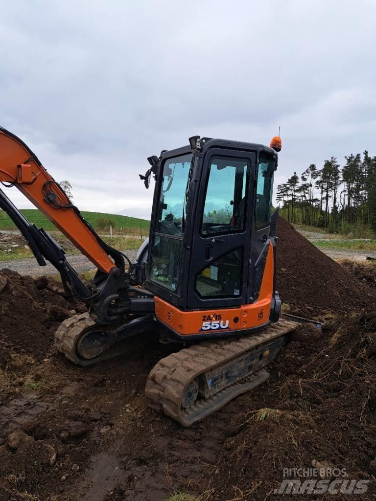 Hitachi ZX55US-6 CLR Minigraafmachines < 7t