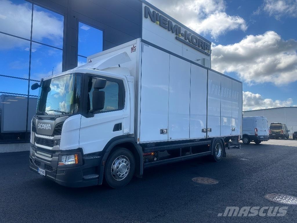 Scania P250 Bakwagens met gesloten opbouw