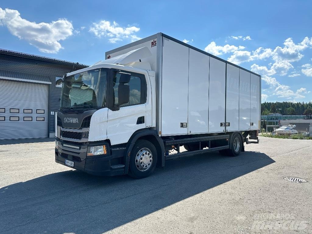 Scania P250 Bakwagens met gesloten opbouw