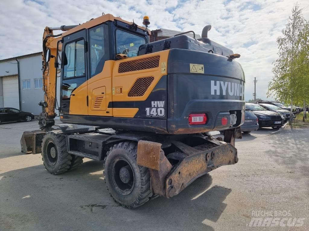 Hyundai HW 140 Wielgraafmachines
