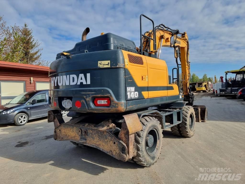 Hyundai HW 140 Wielgraafmachines