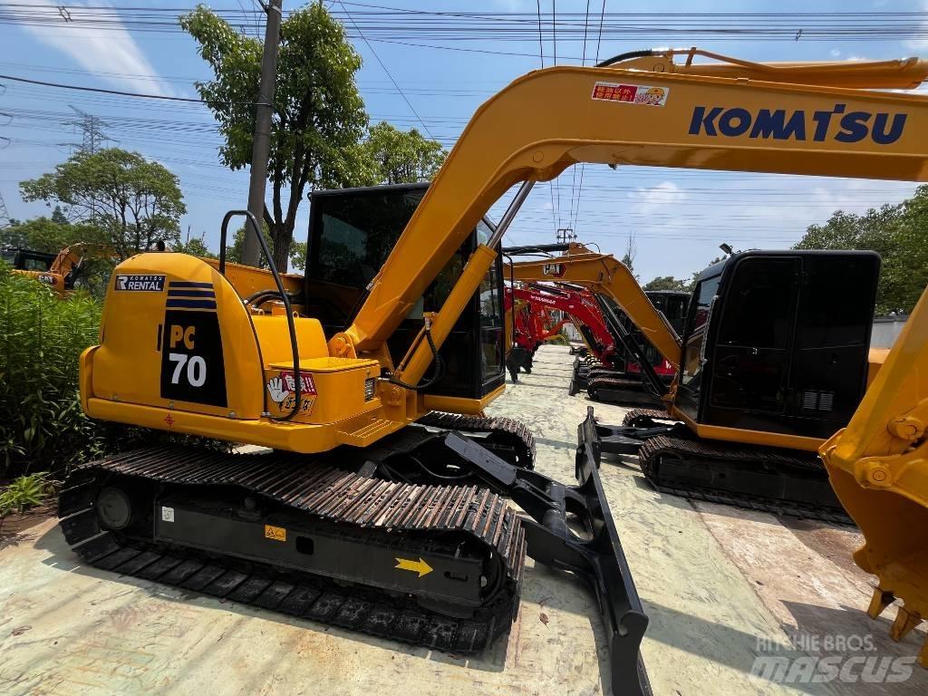 Komatsu PC 70-8 Rupsgraafmachines