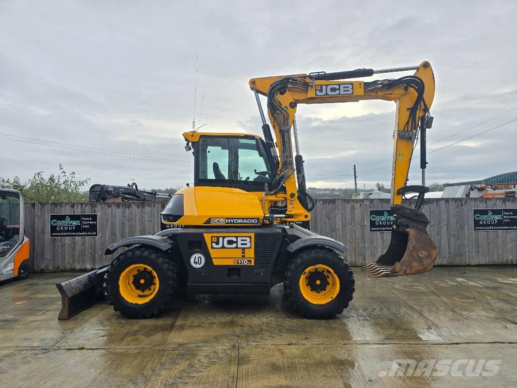 JCB Hydradig HD110 W Wielgraafmachines
