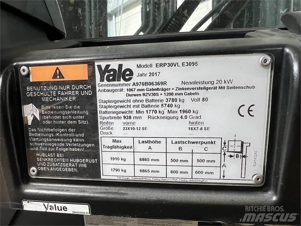 Yale ERP30VL Elektrische heftrucks