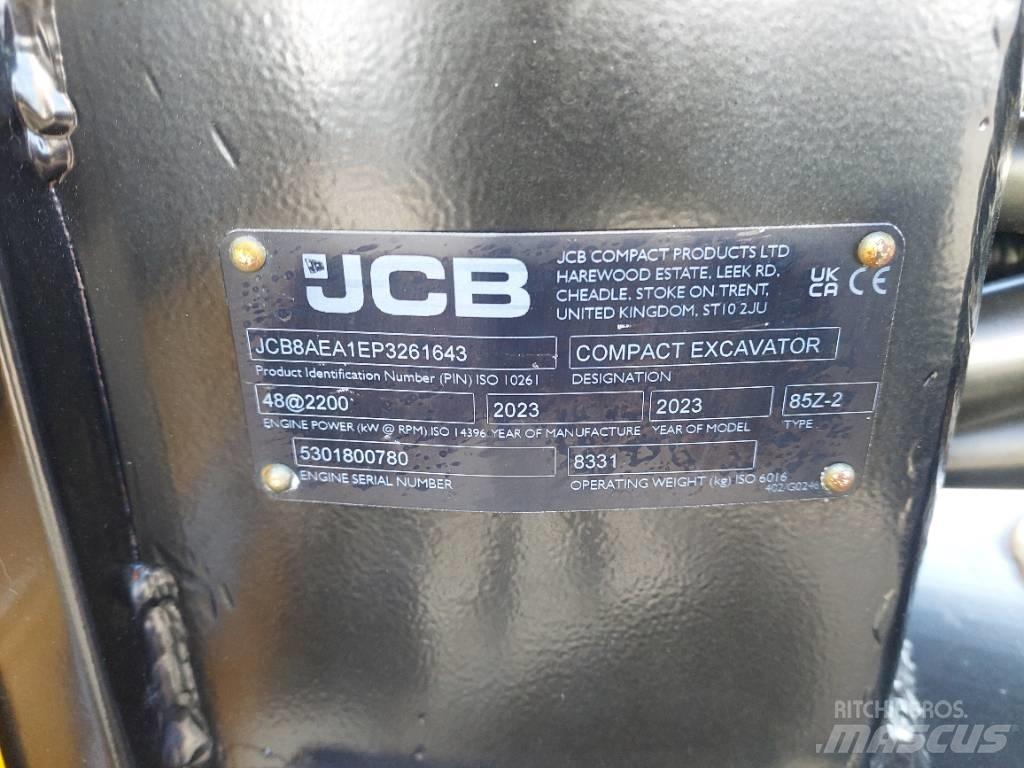 JCB 85 Z-2 Midigraafmachines 7t - 12t