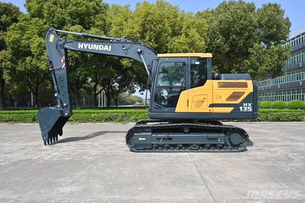 Hyundai HX135 Rupsgraafmachines